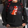 Fox 4Th Of July American Flag Fireworks Costume Animal Sweatshirt Gifts for Old Men