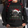 French Bulldog Christmas Ugly Sweater Dog Lover Xmas Sweatshirt Gifts for Old Men