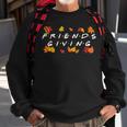 Friendsgiving Fall Autumn Friends & Family Sweatshirt Gifts for Old Men