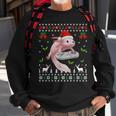 Fun Axolotl Gamer Axolotl Lover Ugly Christmas Sweater Sweatshirt Gifts for Old Men