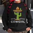 Fun Hilarious Meme Saying Funny Cowgirl Sweatshirt Gifts for Old Men