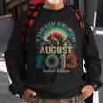 10 Year Old August 2013 Vintage 10Th Birthday Boy Sweatshirt Gifts for Old Men