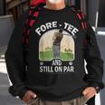Funny 40Th Birthday Golfer Gifts Turning 40 Year Old Golfing Sweatshirt Gifts for Old Men