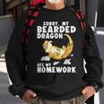 Bearded Dragon Reptile Lizard Bearded Dragon Sweatshirt Gifts for Old Men
