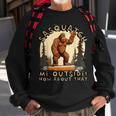 Funny Bigfoot Sasquatch Vintage Style Sasquatch Funny Gifts Sweatshirt Gifts for Old Men