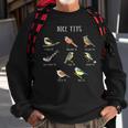 Funny Bird Watching Humor Collection Of Tits Nice Tit Birds Bird Watching Funny Gifts Sweatshirt Gifts for Old Men