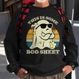 This Is Some Boo Sheet Halloween Boo Ghost Costume Sweatshirt Gifts for Old Men