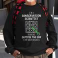 Conservation Scientist Sweatshirt Gifts for Old Men