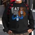 Eat Sleep Gorilla Vr Game Monke Tag Vr Game Sweatshirt Gifts for Old Men