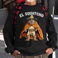 El Squatcho Poncho Western Bigfoot Sasquatch Lover Sweatshirt Gifts for Old Men