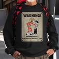 Funny Electrician Remember Kids Electricity Will Kill You Sweatshirt Gifts for Old Men