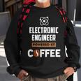 Electronic Engineer Powered By Cofee Sweatshirt Gifts for Old Men