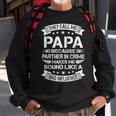 Funny Grandpa Papa Partner In Crime Dad Fathers Day Sweatshirt Gifts for Old Men