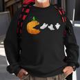 Halloween Scary Pumpkin Ghosts Creepy Halloween Gamer Sweatshirt Gifts for Old Men