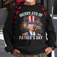 Funny Joe Biden Merry 4Th Of Fathers Day Puzzled 4Th Of July Sweatshirt Gifts for Old Men