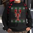 Lobster Ugly Sweater Christmas Animals Lights Xmas Sweatshirt Gifts for Old Men