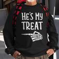 Matching He's My Treat Couples Costume Halloween Hers Sweatshirt Gifts for Old Men