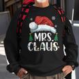 Mrs Claus Santa Christmas Matching Couple Pajama Sweatshirt Gifts for Old Men