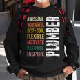 Funny Plumber Thank You Gift Awesome Sweatshirt Gifts for Old Men