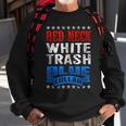 Funny Redneck White Trash Blue Collar Red Neck Sweatshirt Gifts for Old Men