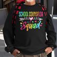 Funny School Counselor Squad Welcome Back To School Gift Sweatshirt Gifts for Old Men