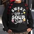 Funny Sweets Candy Patch Kids Sweet With A Sour Side Sweatshirt Gifts for Old Men