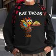 Thanksgiving Turkey Eat Tacos Mexican Thanksgiving Sweatshirt Gifts for Old Men