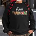 Thanksmas 2023 Merry Thanksmas Thanksgiving Christmas Sweatshirt Gifts for Old Men