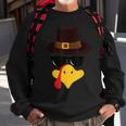 Turkey Face Matching Family Thanksgiving Pilgrim Party Sweatshirt Gifts for Old Men