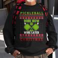 Ugly Christmas Sweater Kitchen Ace Pickleball Player Sweatshirt Gifts for Old Men