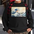 Funny Wave Capybara Surfing Rodent Sweatshirt Gifts for Old Men