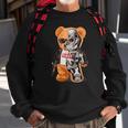 Future Is Now - Teddy Bear Robot Sweatshirt Gifts for Old Men