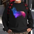Galaxy Corgi Dog Space And Stars Lover Gift Sweatshirt Gifts for Old Men