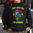 Gamer For Boys Ns Video Gaming Skull Sweatshirt Gifts for Old Men
