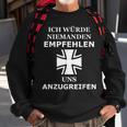 German Army Iron Cross General Major Set For Stuttgart Sweatshirt Gifts for Old Men