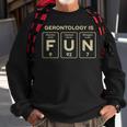Gerontology Major Gerontologist Graduation Sweatshirt Gifts for Old Men