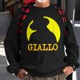 Giallo Italian Horror Movies 70S Retro Italian Horror Sweatshirt Gifts for Old Men