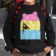 Girl Anime Pansexual Pride Pansexual Flag Lgbt Month Sweatshirt Gifts for Old Men