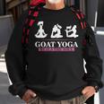 Goat Yoga Heals The Soul Shift For Yoga Goat Lovers Sweatshirt Gifts for Old Men