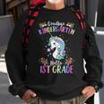 Goodbye Kindergarten Hello 1St Grade Unicorn Graduation Kid Sweatshirt Gifts for Old Men