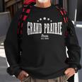 Grand Prairie Tx Distressed Vintage Home City Pride Sweatshirt Gifts for Old Men