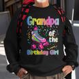 Grandpa Rolling Skate Birthday Matching Party Family Sweatshirt Gifts for Old Men