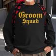 Groom Squad Old School Bachelor Party Wedding Classic Sweatshirt Gifts for Old Men