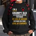 Grumpy Old 34Th Infantry Division Veteran Day Funny Xmas Sweatshirt Gifts for Old Men