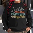 This Guy Climbed 46 High Peaks Sweatshirt Gifts for Old Men