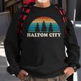 Haltom City Tx 70S Retro Throwback Sweatshirt Gifts for Old Men