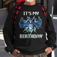 Happy Birthday GorillaIts My Birthday Vr Gamer Boy Sweatshirt Gifts for Old Men