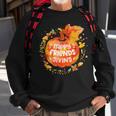 Happy Friendsgiving Thanksgiving With Friends Sweatshirt Gifts for Old Men
