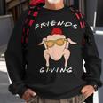 Happy Friendsgiving Thanksgiving Turkey Friends Sweatshirt Gifts for Old Men