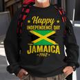 Happy Independence Day Jamaica 1962 Proud Jamaican Sweatshirt Gifts for Old Men